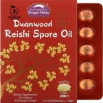 Dragon Herbs - Duanwood Reishi Spore Oil Softgel Capsules 30 Softgels 500 mg  لتحسين المناعة وصحة الدماغ ومكافحة الإلتهابات
