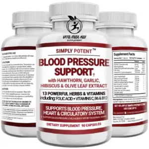 Blood Pressure Support للمساعدة فى علاج ضغط الدم والكوليسترول