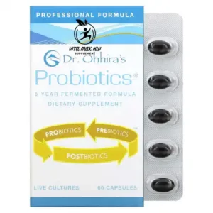 Dr. Ohhira's Professional Formula Probiotics 60 Capsules لدعم المناعة والقلب والجهاز الهضمى