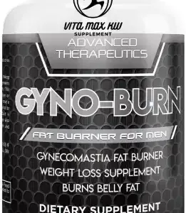 Gyno-Burn Pills Male Chest Fat Burner الحل السحري للتخلص من دهون الثدي عند الرجال