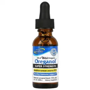 North American Herb & Spice Co Oreganol Super Strength 30 ml مضاد للالتهابات ومضاد للأكسدة ومضاد للبكتيريا