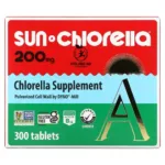 Sun Chlorella صان كلوريلا مكمل الكلوريلا الغذائي 200 ملجم 300 قرص  متعدد الفوائد والمكونات