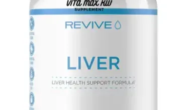 مكمل REVIVE Liver Health Support لدعم صحة الكبد وتعزيز وظائفة والحماية من الكبد الدهنى 120 حبة