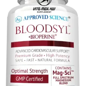 مكمل approvednscience bloodsyl لتحسين صحة القلب والأوعية الدموية 60 كبسولة