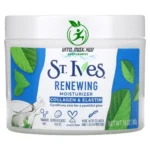 مرطب ومجدد خلايا البشرة سانت ايفيز‏ بالكولاجين والإيلاستين  St.ives renewing moisturizer 283g