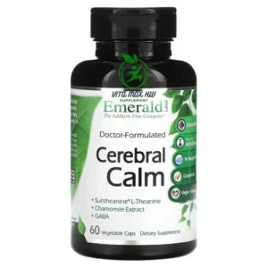 Emerald Laboratories Doctor-Formulated Cerebral Calm 60 Caps الرائع لمحاربة التوتر والضغوط